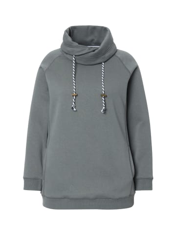 Ulla Popken Sweatshirt in klassisch grau