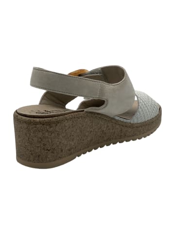 Mobils Keilsandaletten in Beige