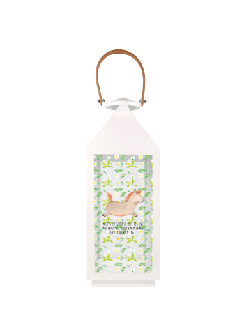 Mr. & Mrs. Panda Laterne Pferd Springen mit Spruch in Transparent