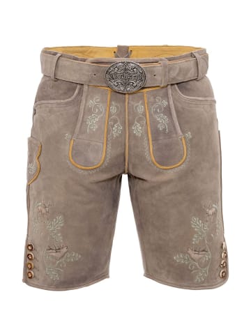 KRÜGER Lederhose 962467 in hellgrau