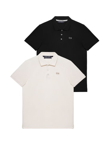 Polo Club 2 tlg. Set: Poloshirt in MULTICOLOR