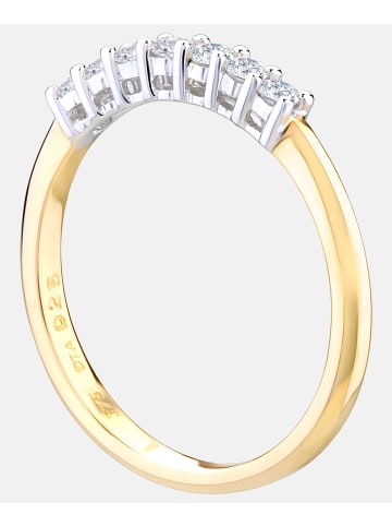 Diamant L'éternel Ring aus 375 Gelbgold mit Diamant