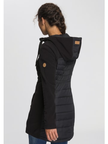 Kangaroos Langjacke in schwarz
