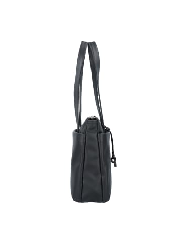 PICARD Timeless Shopper Tasche Leder 35 cm in schwarz