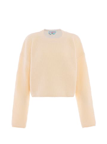Libbi Damen Sweater in WOLLWEISS
