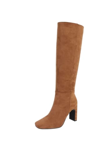 Ital-Design High Heel in Camel