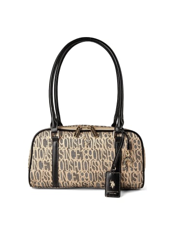 U.S. Polo Assn. Jacquard Schultertasche 29 cm in black