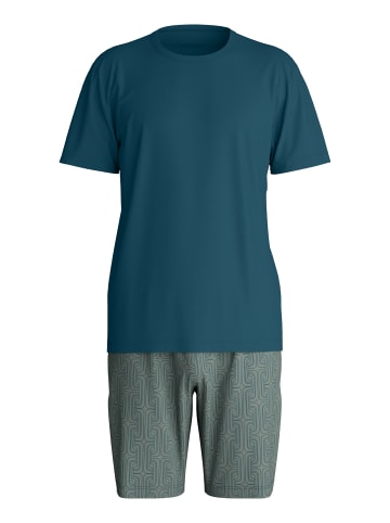 Calida Pyjama in deep petrol