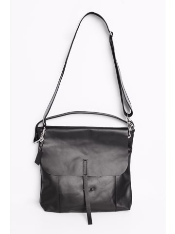 KALITE look Schultertasche in Black