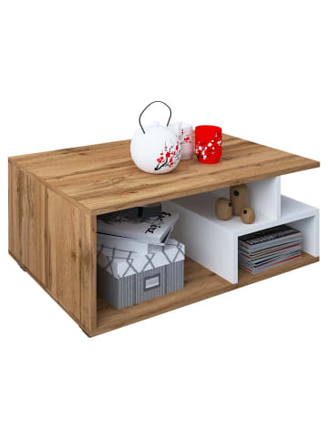 ebuy24 Couchtisch Sulas 3 Weiß 80 x 50 cm