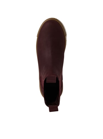 Tamaris Chelsea Boots in Rot