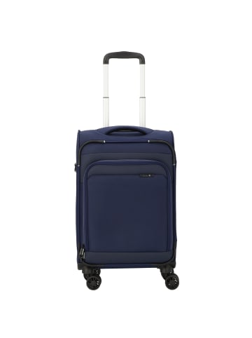 D&N Travel Line 9504 4 Rollen Kabinentrolley S 55 cm in navy