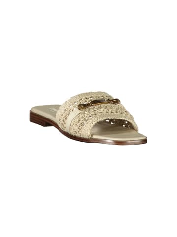 Twinset Beige Damen Sandalen aus Leder