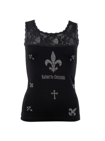 Roberto Geissini Lace Top Schwarz