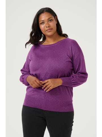 KAFFE curve Strickpullover KCregitta Loose fit in Gloxinia