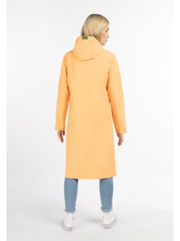 Schmuddelwedda Damen Regenmantel - Recyceltes Material in Pastellorange-280