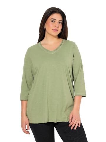 Ulla Popken Shirt in salbeigrün