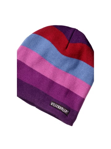 Villervalla Mützen Streifen in blau
