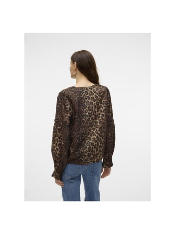 Vero Moda Langarmbluse in tigers eye