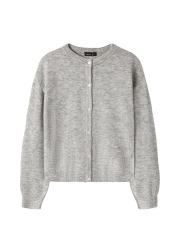 name it Strickjacke in Light Grey Melange