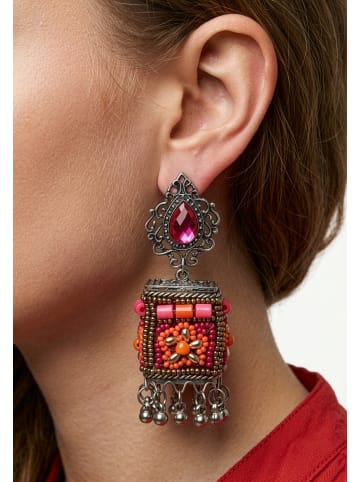 gaya Damen Ohrringe in Pink Mehrfarbig