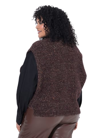 Ulla Popken Pullover in braun