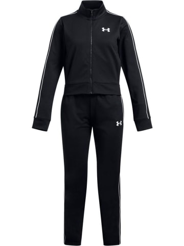 Under Armour Trainingsanzug "Ua Icon Knit Crop Tracksuit" in Schwarz
