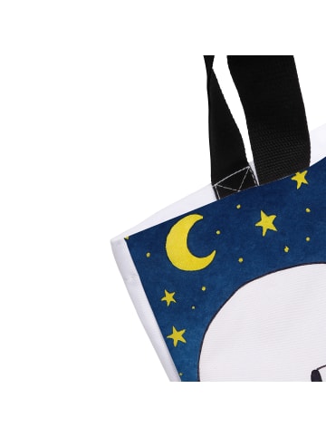 Mr. & Mrs. Panda Badetasche Einhorn Sternenhimmel Design ohne Sp... in Weiß