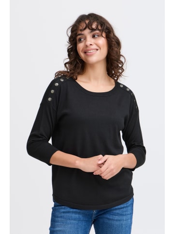 Fransa FRZUBASIC 114 Pullover oversize in Dark Peacoat