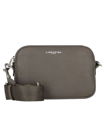 Lancaster Studio Mixte Umhängetasche Leder 21 cm in gris