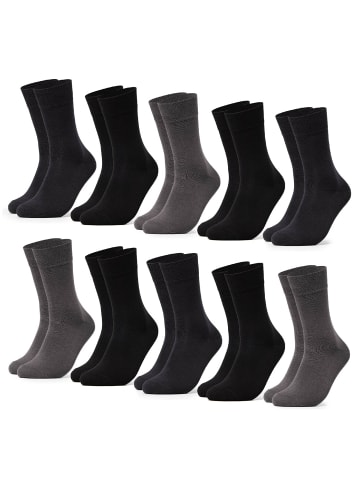 Occulto 10er Pack Socken Paule in GrauMix