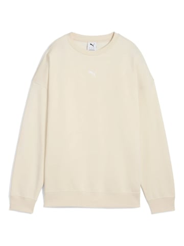 Puma Bodywear Longsleeve ESS Oversized Crew FL in Hellgrau087