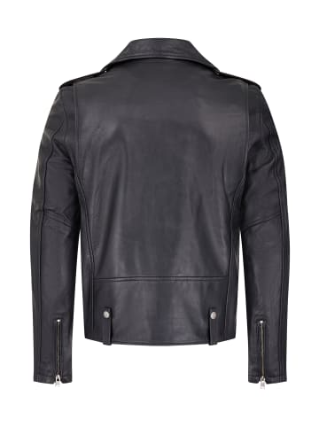 Bolongaro Trevor Lederjacke Blade Biker in schwarz
