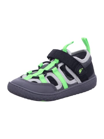 Affenzahn Sandalen Kinder Sandale Vegan Roughy Panther in Schwarz