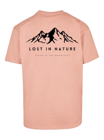 F4NT4STIC Heavy Oversize T-Shirt Lost in nature in amber