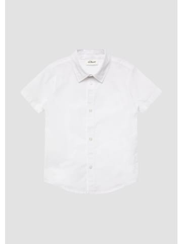 s.Oliver Hemd in 0100_weiß