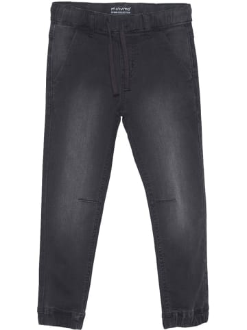Minymo Kinder Jeanshose "Jeans boy stretch loose fit" in Grau