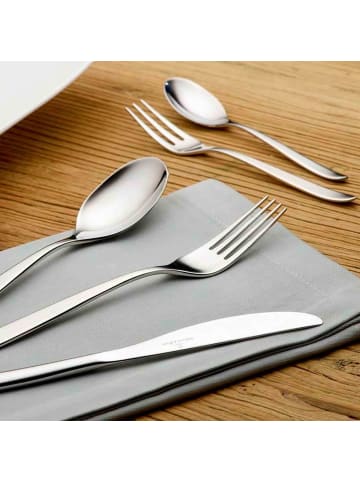 Villeroy & Boch 6er Set Tafelmesser SoftWave 23,7 cm in silber