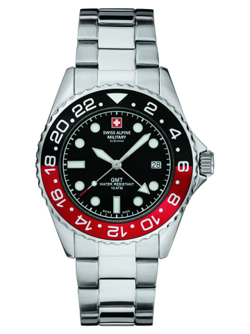 Swiss Alpine Military by Grovana Chronograph für Herren in silber