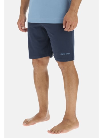 Pierre Cardin Pyjamashorts in blau