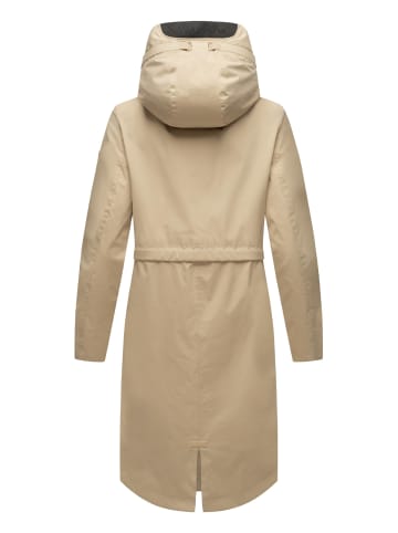 Navahoo Kurzmantel Silberperlee in Beige