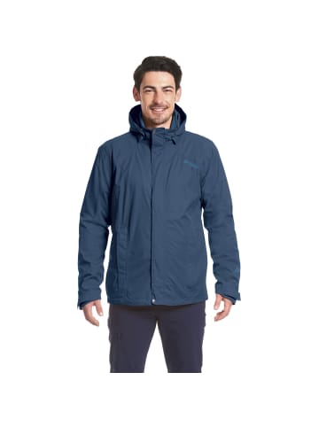 Maier Sports Regenjacke Metor in Rauchblau