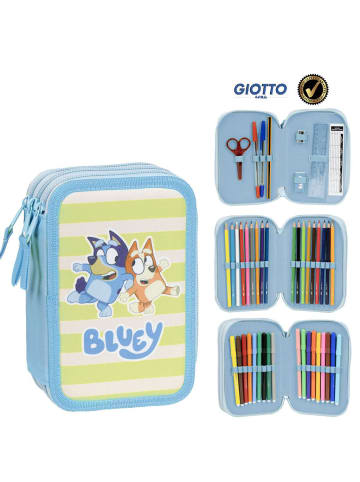 Bluey Gefüllte Federmappe 3 Etagen