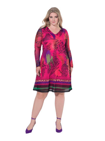 MIAMODA Kleid in neon berry