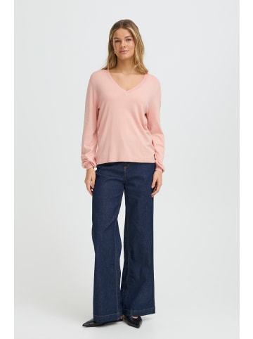 Fransa Strickpullover langarm FRMARY Regular fit in Rose Smoke