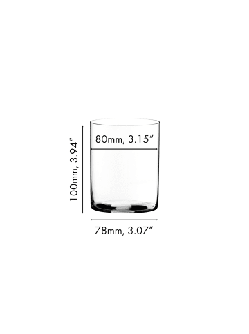 RIEDEL Glas 2er Set Wasserbecher Veloce 430 ml in transparent