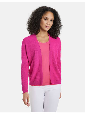 Gerry Weber Jacke Strick in Solar Pink