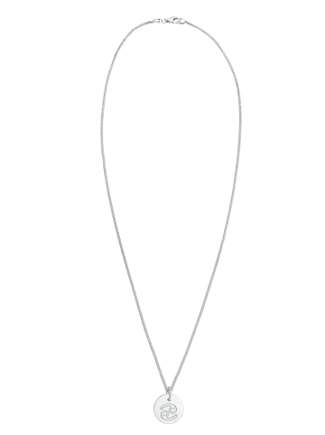 Elli Halskette 925 Sterling Silber Sternzeichen, Sternzeichen - Krebs in Silber