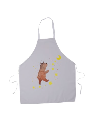 Mr. & Mrs. Panda Koch Schürze Bär Träume ohne Spruch in Grau Pastell