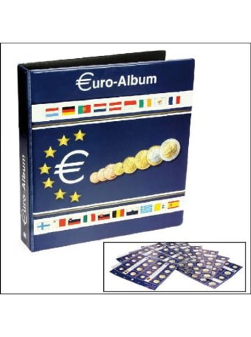 Schwäbische Albumfabrik Nonbook - Münzalbum "Europa" für alle Euro-Sätze